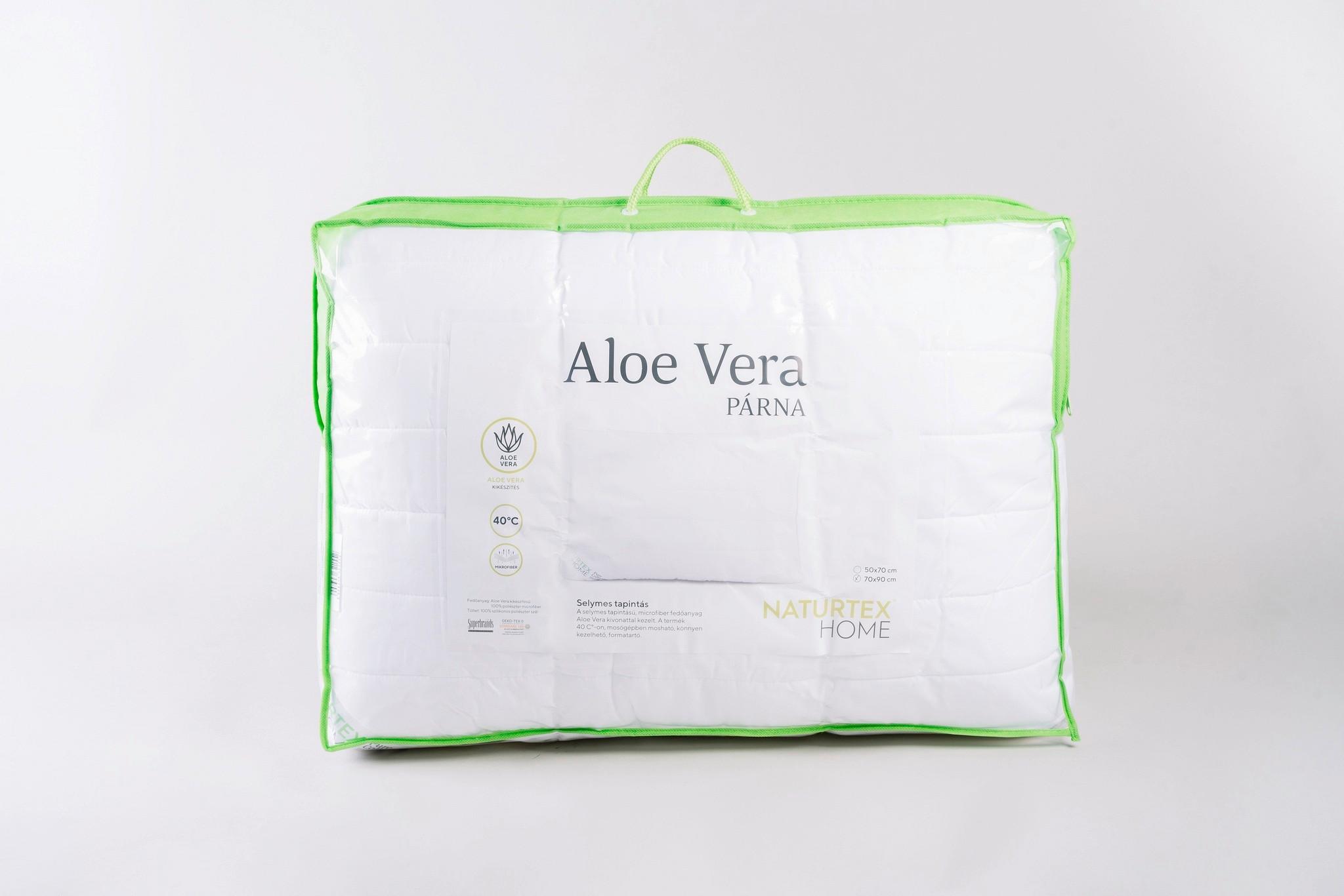 Párna Naturtex Aloe Vera 70/90cm - fehér, műanyag/textil (70/90cm) - Naturtex