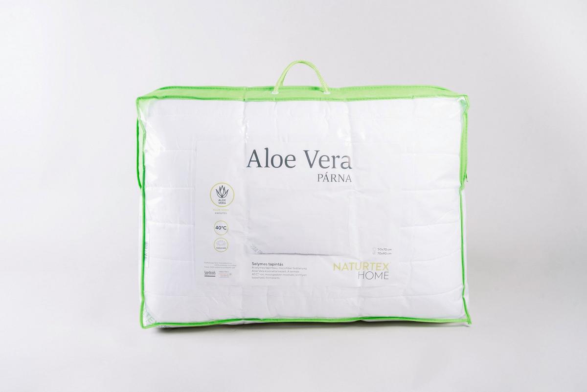 Párna Naturtex Aloe Vera 70/90cm - fehér, műanyag/textil (70/90cm) - Naturtex