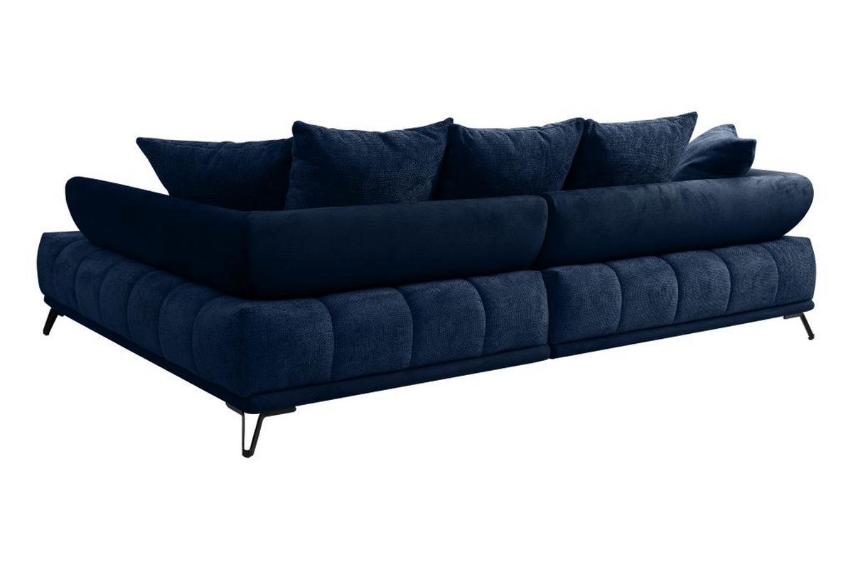 Coltar LARGO N - albastru închis, Modern, textil (262/184cm) - Modern Living