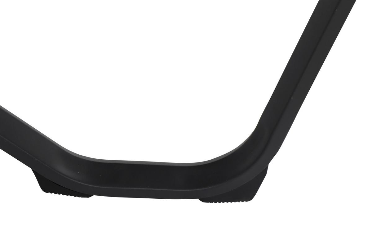 Gartenliege Tesoro Aluminium/ Netzgewebe verstellbar - Anthrazit/Schwarz, KONVENTIONELL, Textil/Metall (70/108/195cm) - Siena Garden