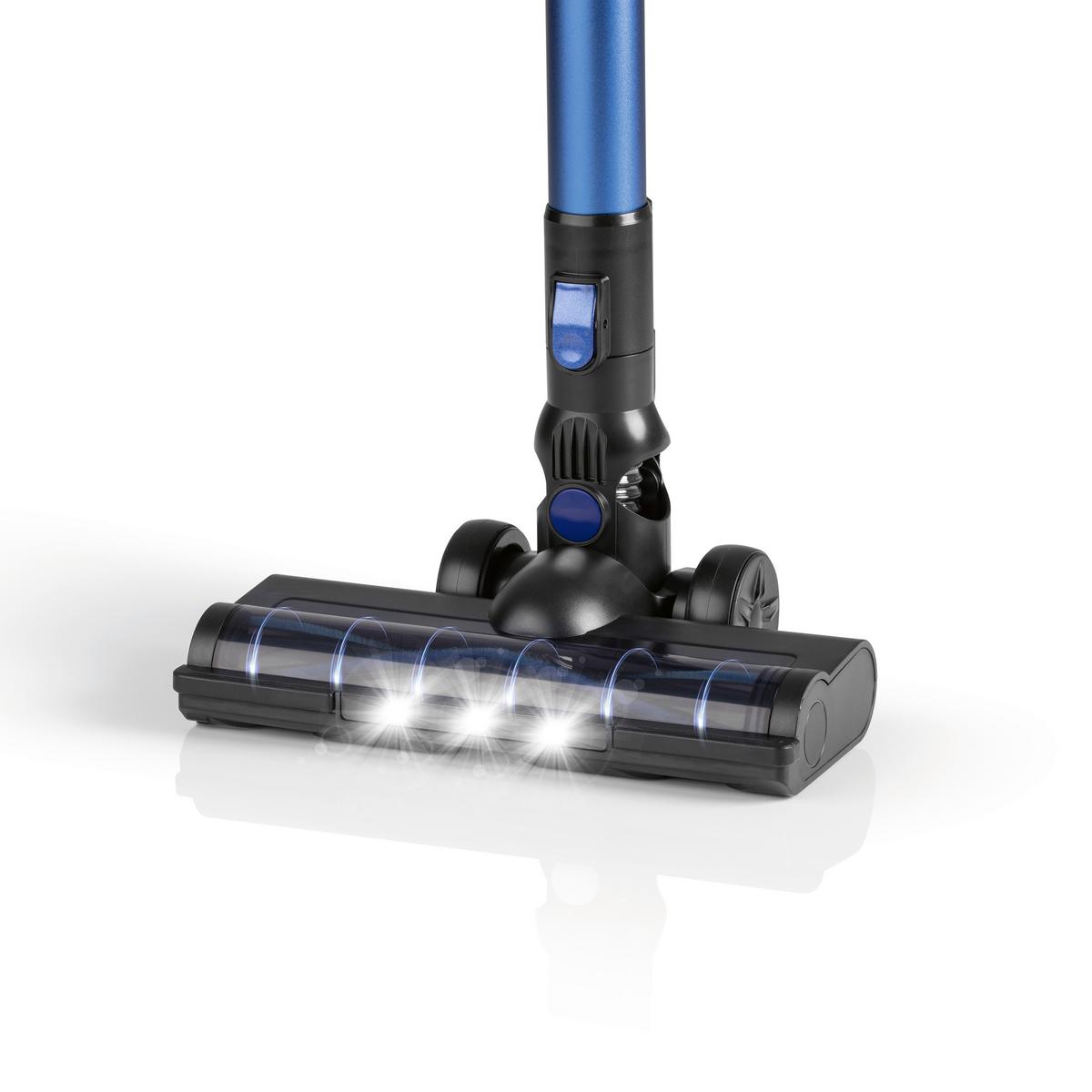 ODKURZACZ AKUMULATOROWY 14576 - niebieski/czarny, Basics, tworzywo sztuczne (33/12/113cm)