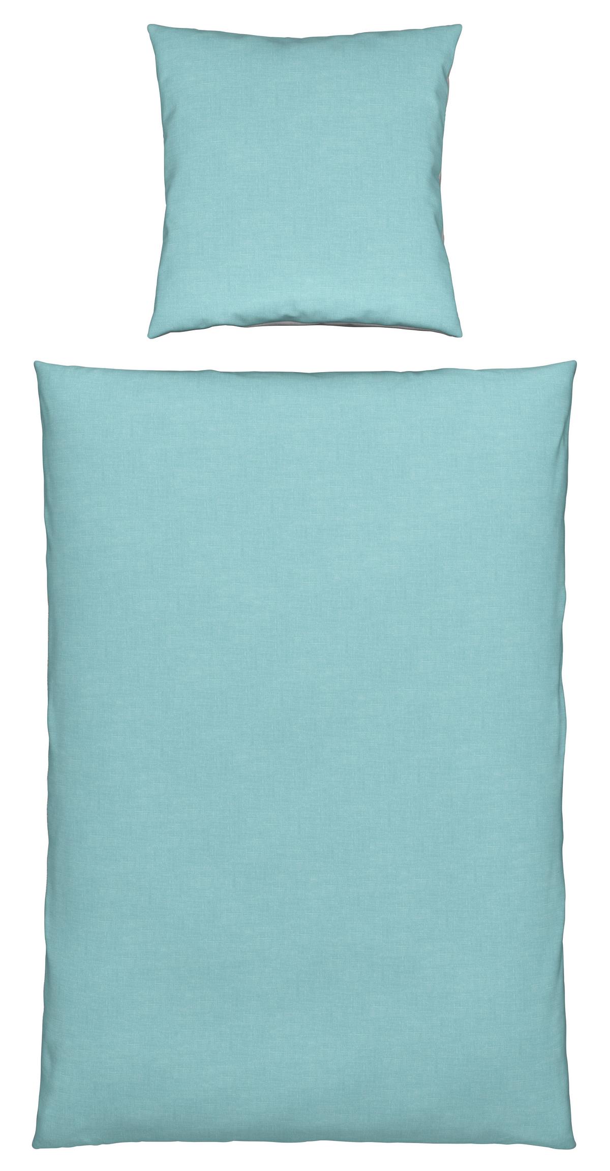 Bettwäsche Noah Wende in Hellblau ca. 135x200cm - Hellblau, Textil (135/200cm) - Modern Living