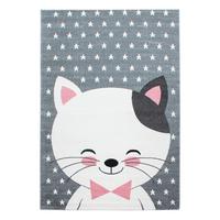 Kinderteppich Kids Pink ca. 140x200cm - Pink, Trend, Textil (140/200cm) - Ben'n'jen