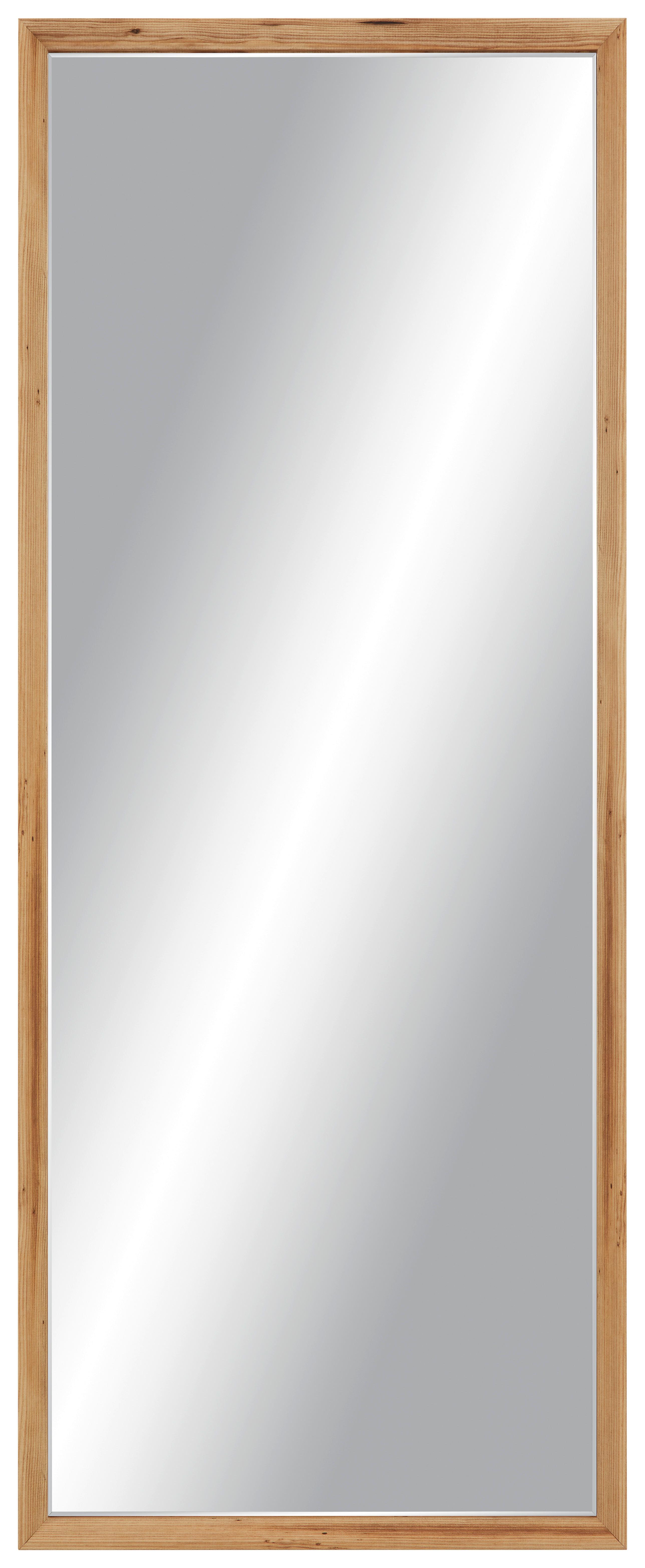 Wandspiegel in Kieferfarben - Kieferfarben, KONVENTIONELL, Glas/Holzwerkstoff (67/167cm) - Mömax
