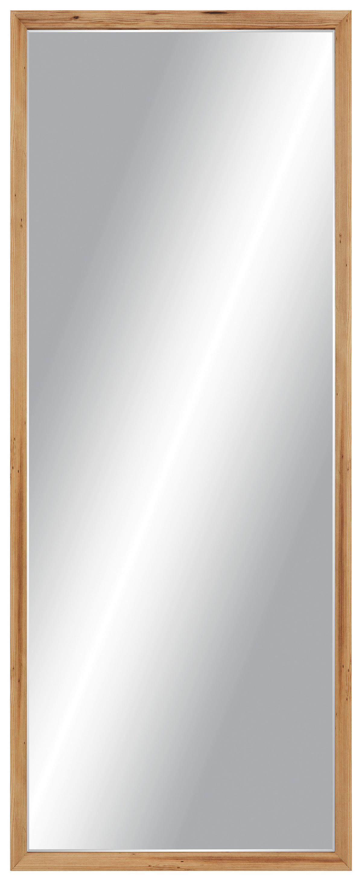 Wandspiegel in Kieferfarben - Kieferfarben, KONVENTIONELL, Glas/Holzwerkstoff (67/167cm) - Mömax
