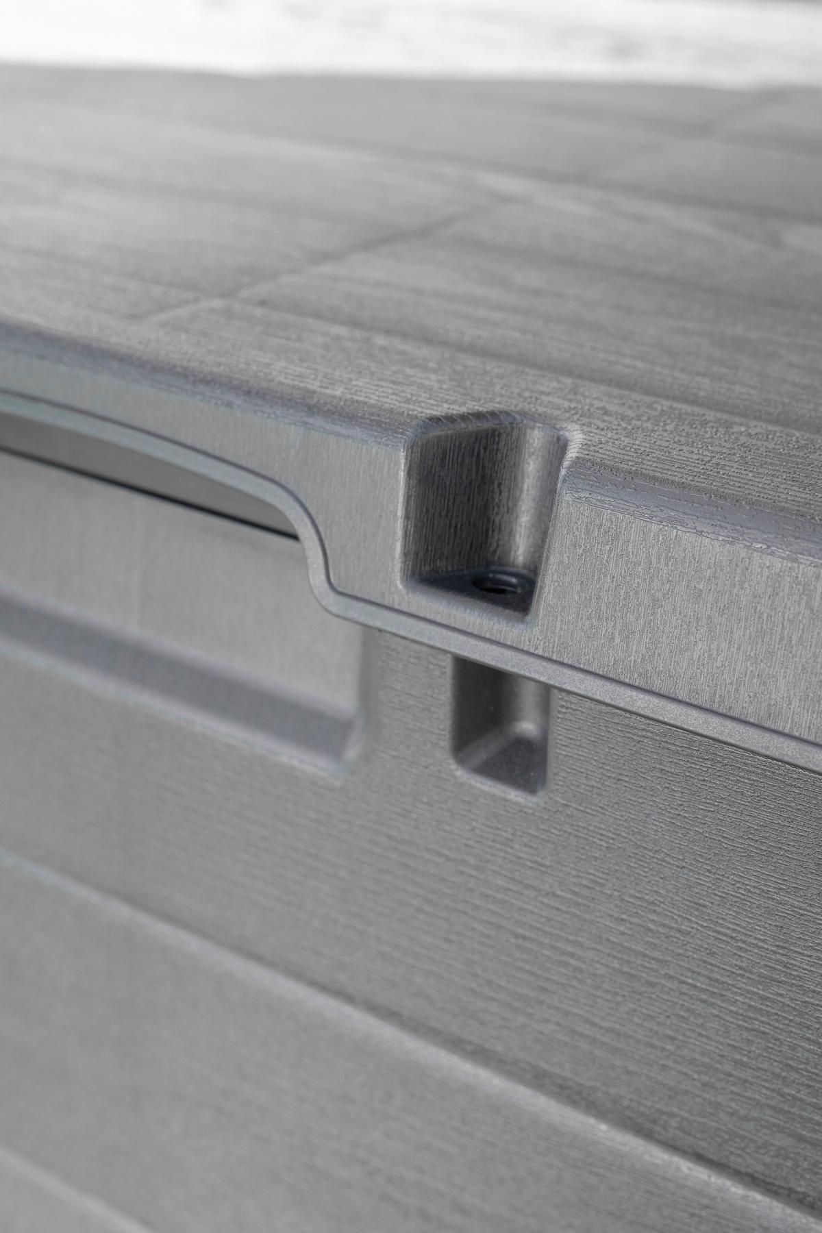 Párnatartó Láda Alpha - antracit, Modern, műanyag (118/59/57cm) - Mömax