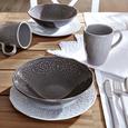 Frühstücksset persian 3-tlg. - Hellgrau/Braun, Keramik - MÖMAX modern living