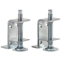 Set picioare Unit - culoare aluminiu, Modern, metal (4/6/3cm) - Ondega