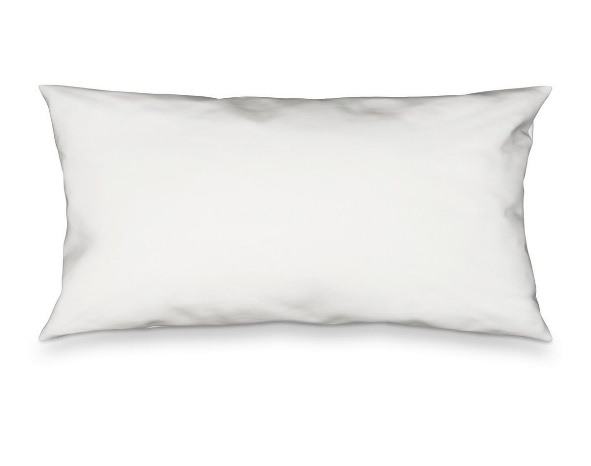 Husă pentru pernă ANNIKA - alb, textil (40/80cm) - Modern Living