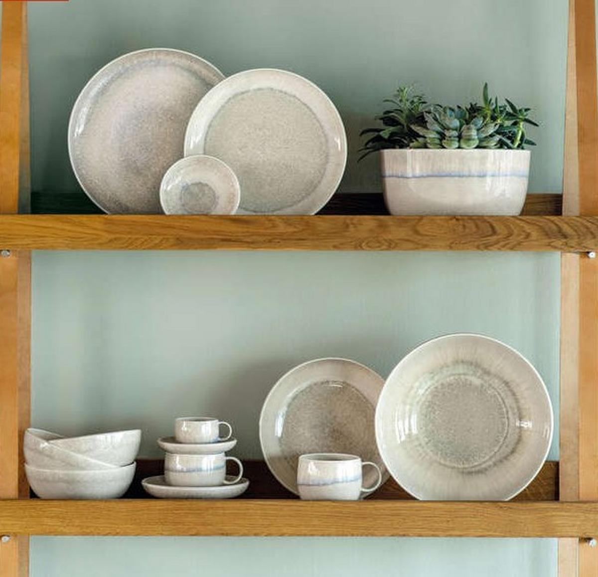 TALERZ ŚNIADANIOWY PERLEMOR SAND VILLEROY & BOCH - kolor piaskowy, Trend, ceramika (24cm) - like.Villeroy & Boch