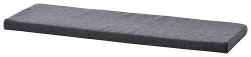 Sitzkissen in Anthrazit - Anthrazit, MODERN, Kunststoff (85/4/34cm) - Premium Living