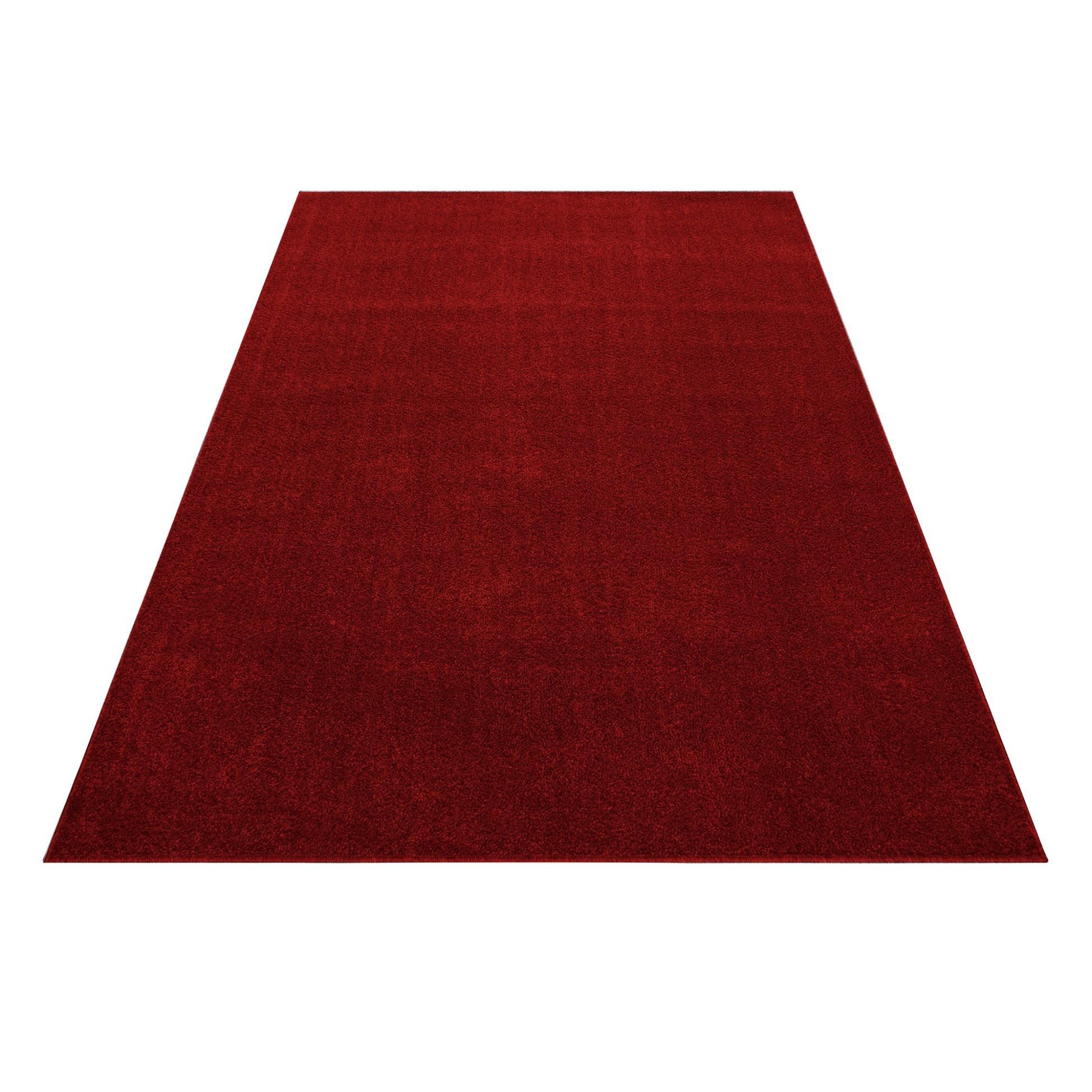 Hochflorteppich Ata Rot ca. 280x370cm - Rot, Design, Textil (280/370cm) - Novel