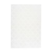 Flachwebeteppich Monroe 100 Weiss - Weiss, Konventionell, Textil (80/150cm) - Kayoom