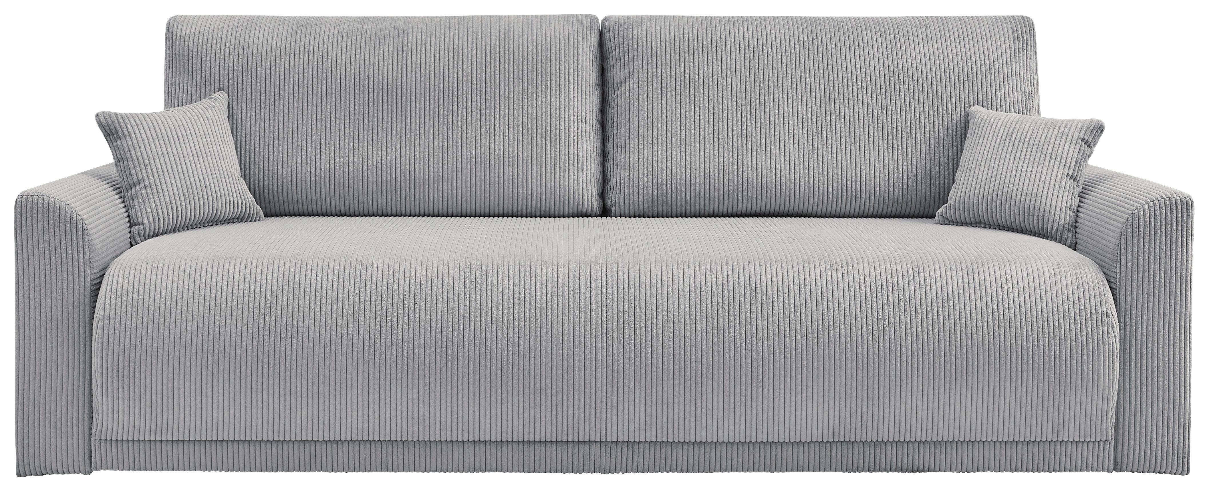 Trosjed Na Razvlačenje Kim - siva, Moderno, drvo (234/90/103cm) - Modern Living