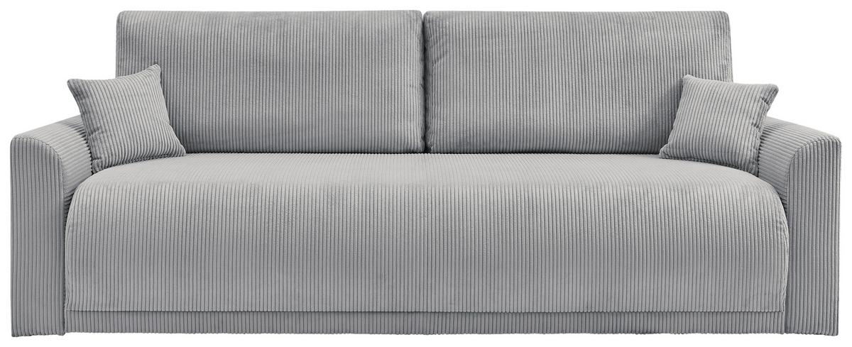 Trosjed Na Razvlačenje Kim - siva, Moderno, drvo (234/90/103cm) - Modern Living