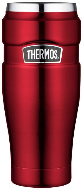 TERMOKUBEK 4002.248.047 - czerwony, Basics, tworzywo sztuczne/metal (8,4/19,8cm) - Thermos