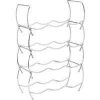 Weinregal Chromfarben - Chromfarben, Metall (32,5/49/14cm) - Mömax