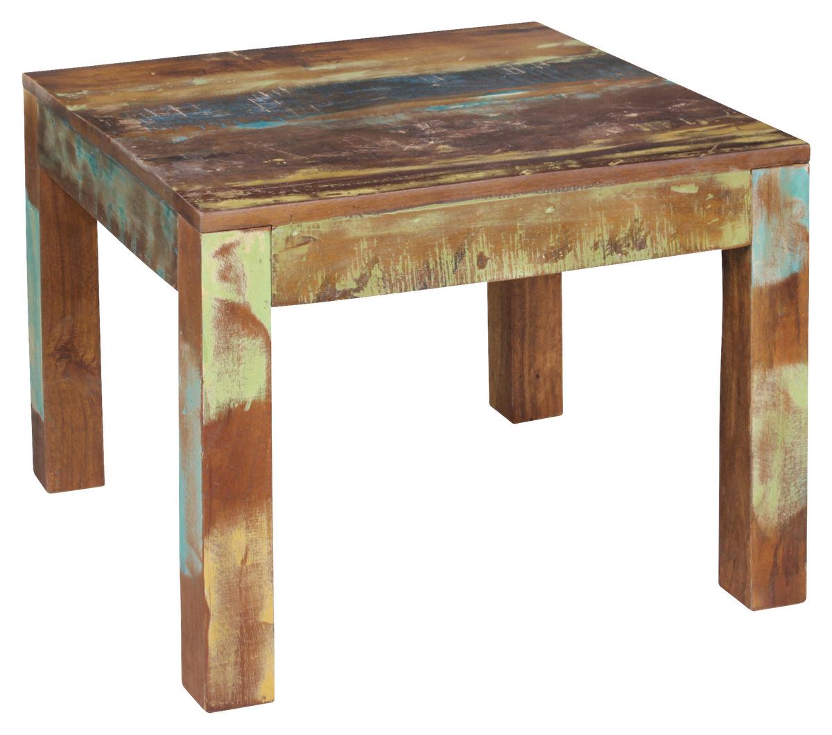 Couchtisch Kalkutta ca. 60x60 cm Mango - Braun, Design, Holz (60/60/47cm) - MID.YOU