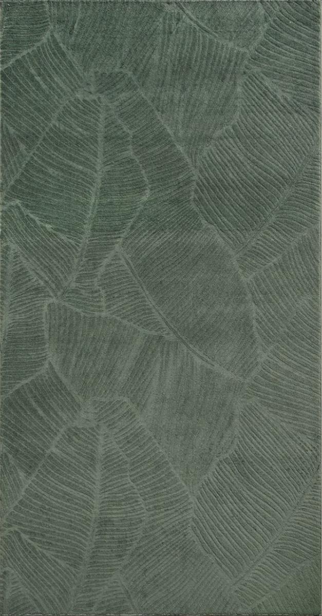 Läufer Stilo Grün ca. 80x300cm - Grün, KONVENTIONELL, Textil (80/300cm)