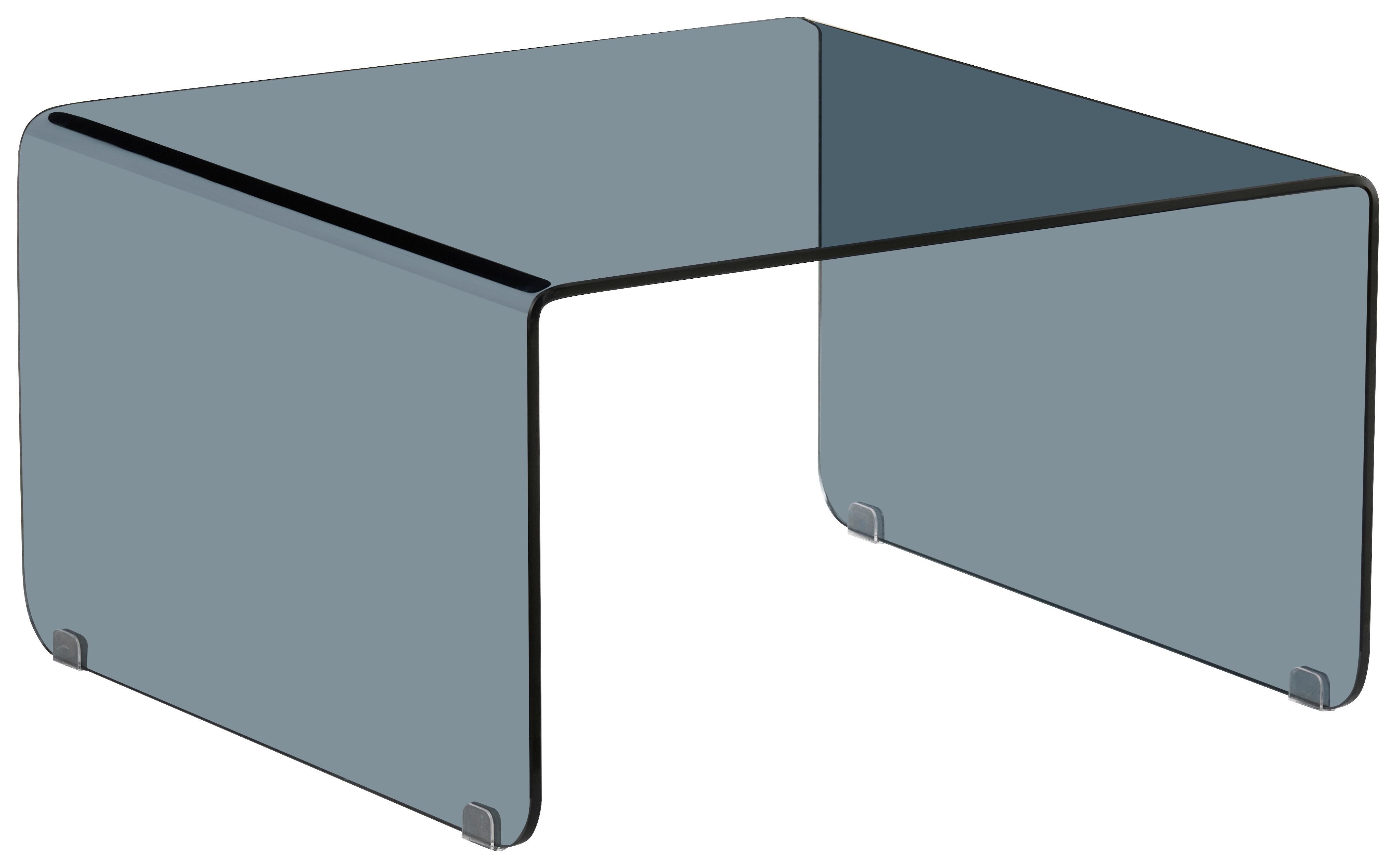 Dohányzóasztal Üveg Wing - szürke, Modern, üveg (70/40cm) - Mömax