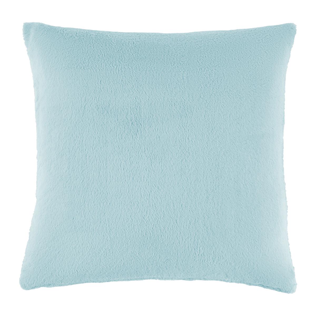 Zierkissen Minki Hellblau ca. 45x45cm - Hellblau, Textil (45/45cm) - Mömax