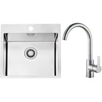 Set Sudopera I Slavine Pure 30 + Tonia Sat - boje kroma, Konvencionalno, metal (51,5/52,5cm)