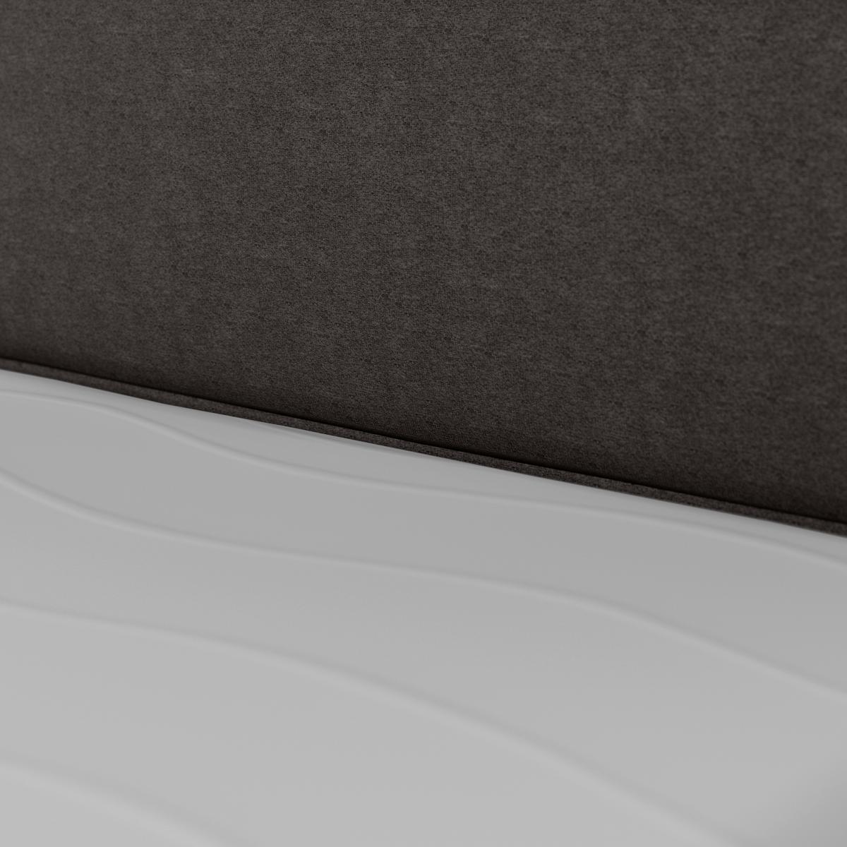 Boxspringbett Kyoto ca. 180x200 cm - Anthrazit, MODERN, Holz/Kunststoff (180/200cm) - MID.YOU