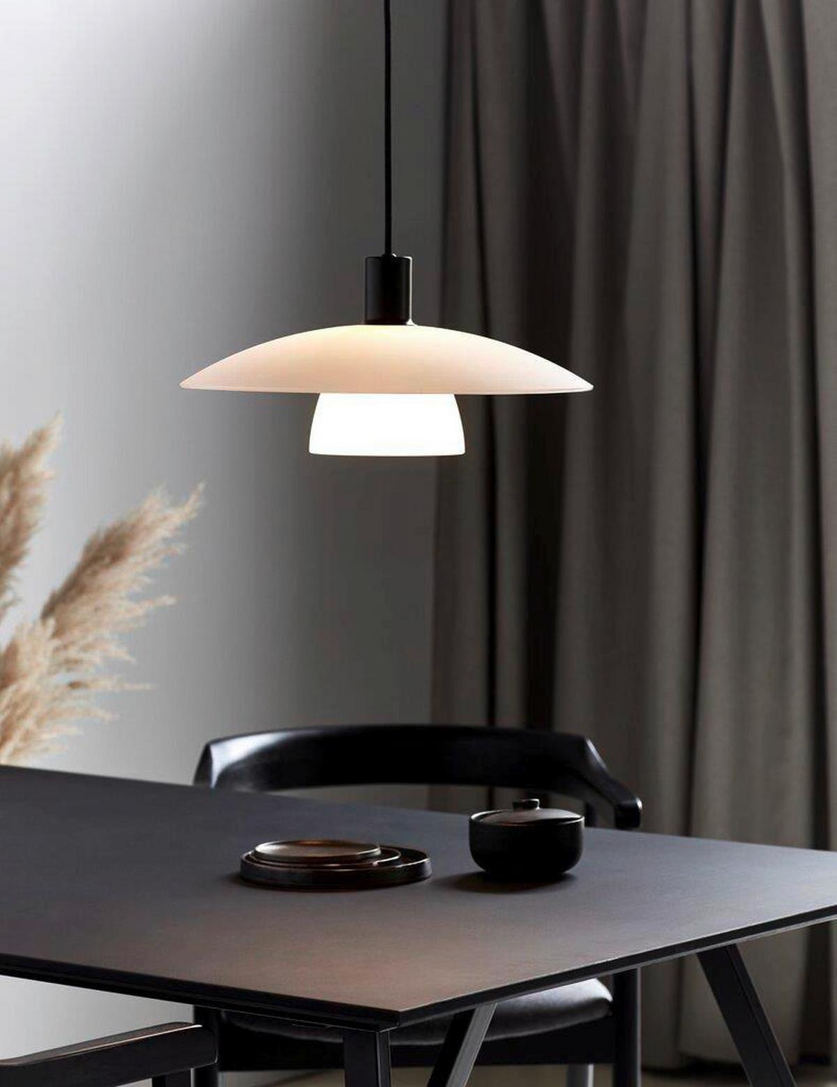 LAMPA WISZĄCA VERONA PELA / JAPANDI - biały, Design, szkło (40/19cm) - Nordlux