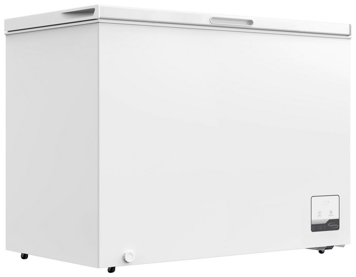 Gefriertruhe GT300E Weiß - Weiß, Trend, Kunststoff (112,5/83,5/61cm) - PKM