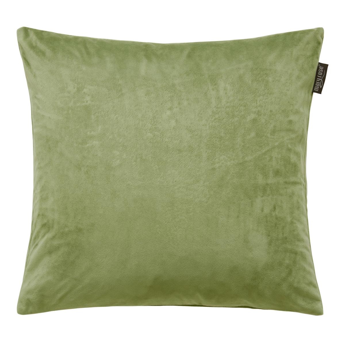 Zierkissen GWYN in Dunkelgrün ca. 40x40cm - Dunkelgrün, MODERN, Textil (40/40cm) - Mary's