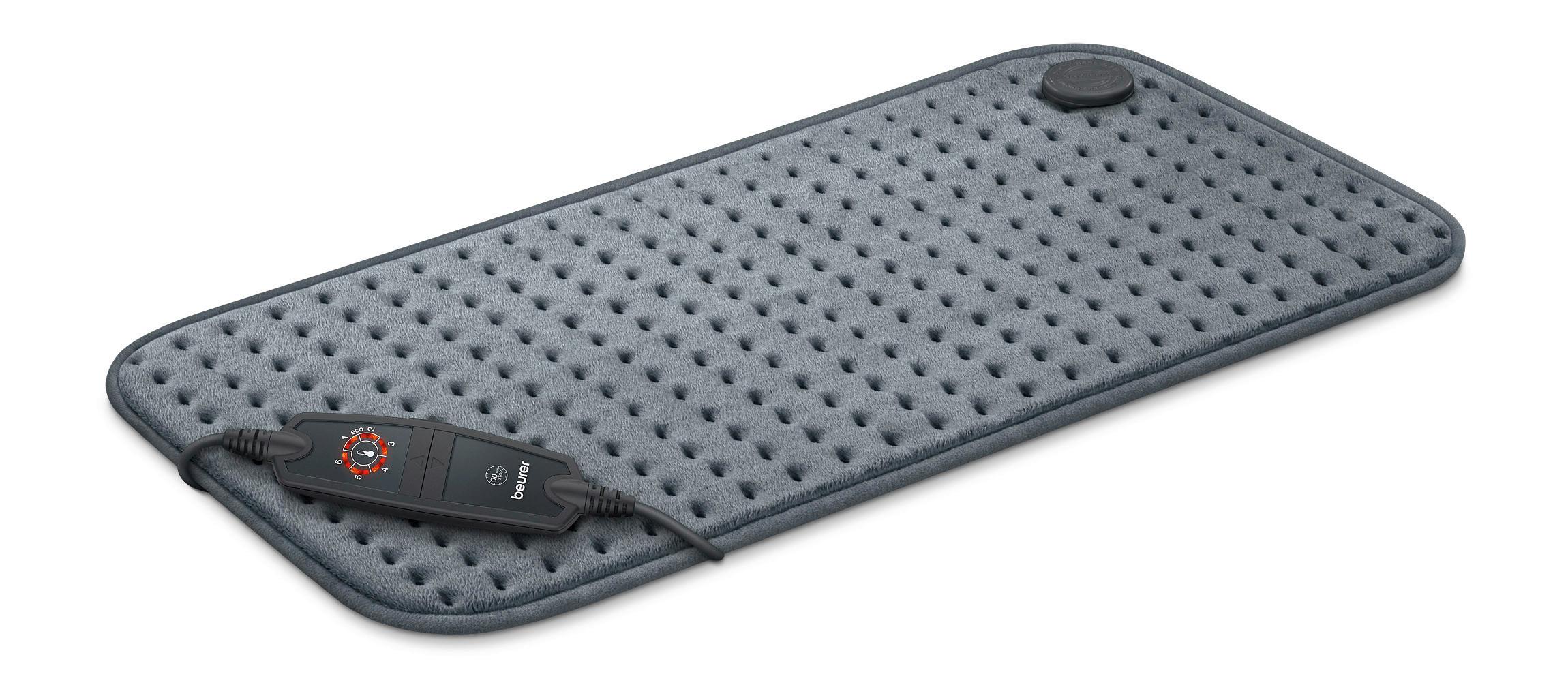 Beurer Heizkissen HK 123 XXL - Blaugrau, Textil (30/60cm)