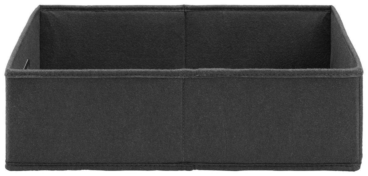 Aufbewahrungsbox Unit - S in Grau - Grau, Konventionell, Textil (33/43,5/12cm) - Mömax