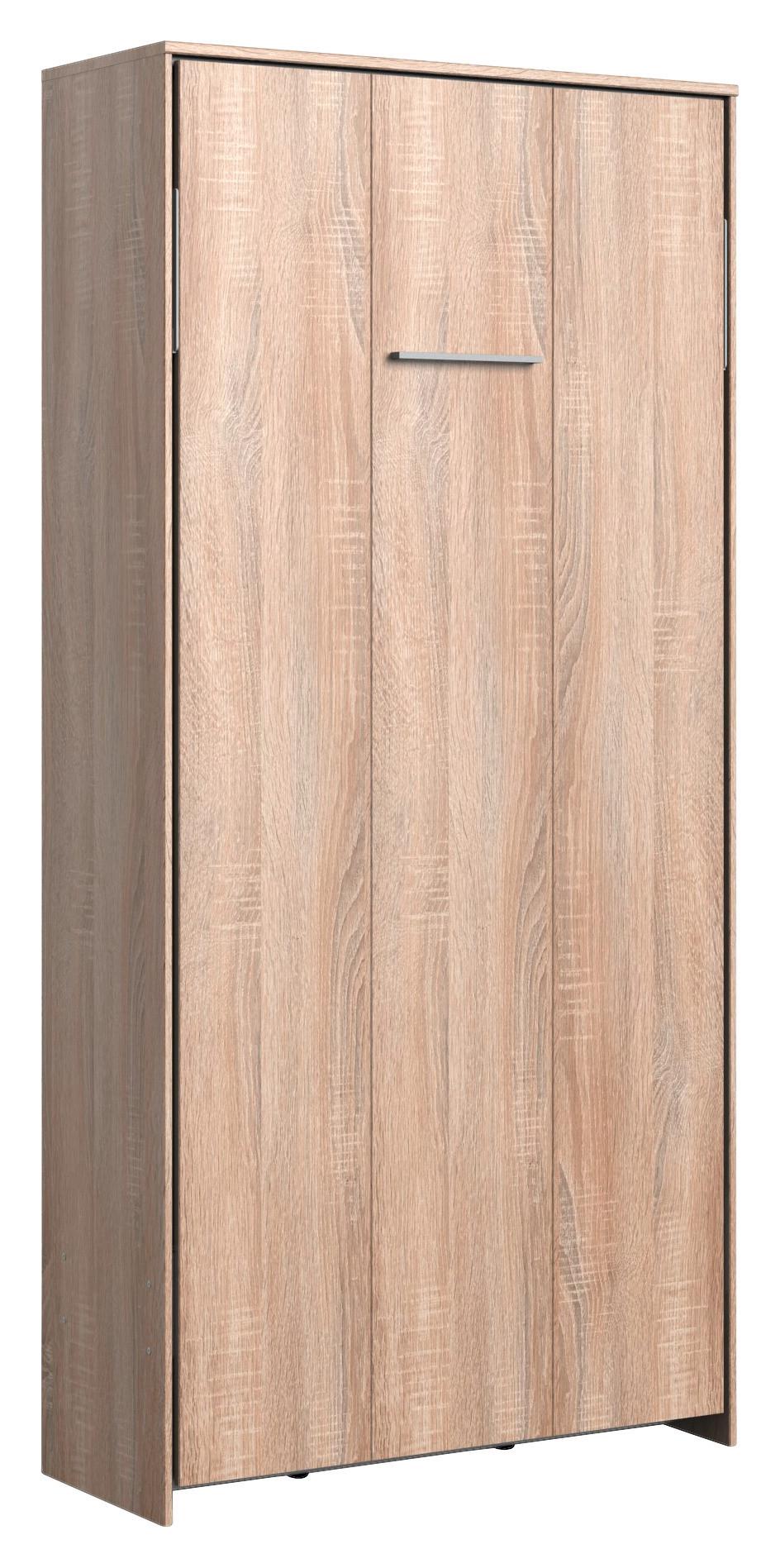 Klappbett Juist ca. 90x200 cm Eiche - Eichefarben, KONVENTIONELL, Holz/Holzwerkstoff (90/200cm) - MID.YOU