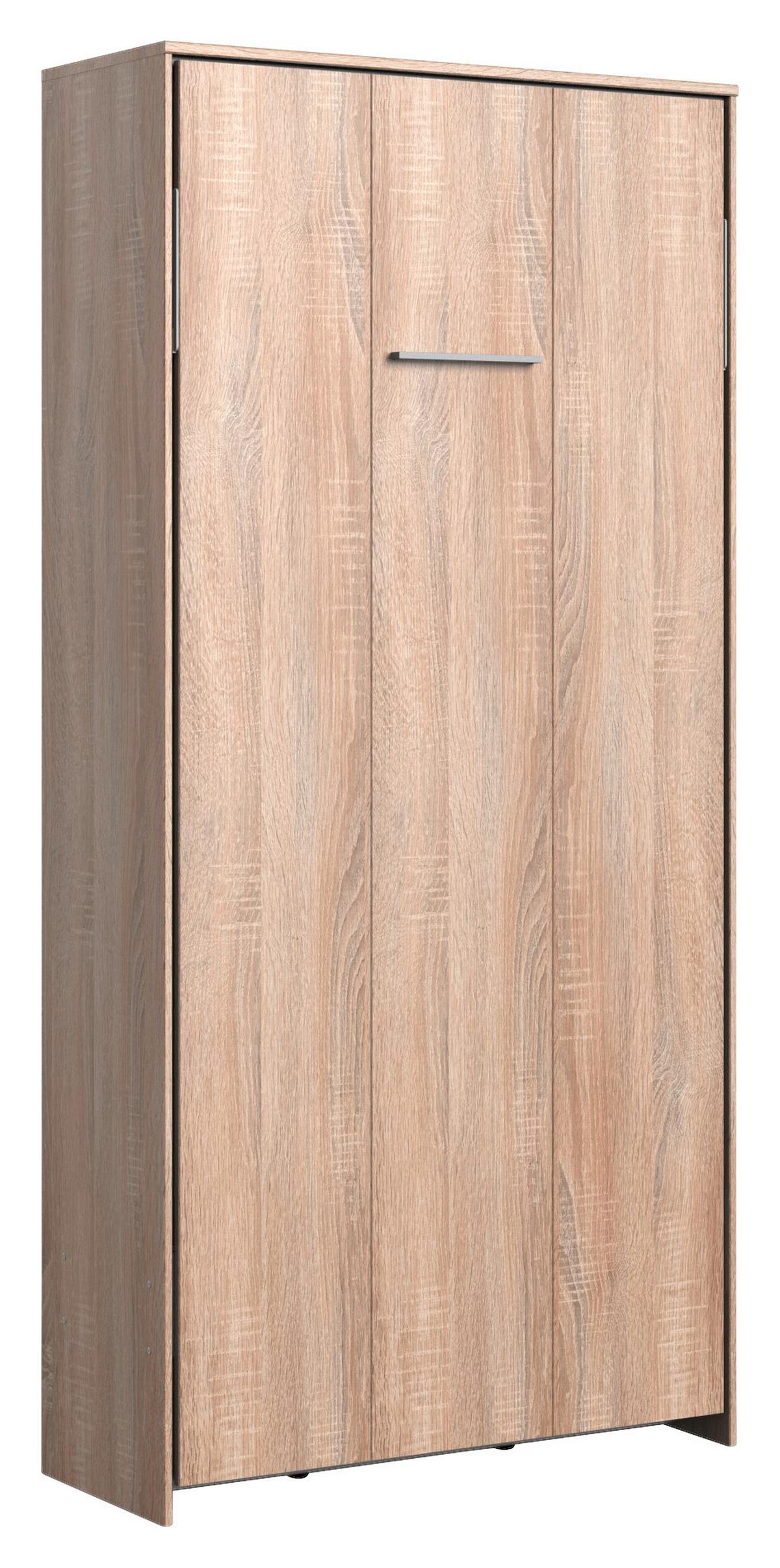 Klappbett Juist ca. 90x200 cm Eiche - Eichefarben, KONVENTIONELL, Holz/Holzwerkstoff (90/200cm) - MID.YOU