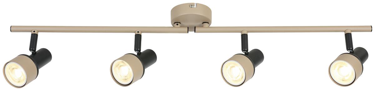 Reflektor Simba - črna/peščene barve, Romantika, kovina/umetna masa (70/9,7/13cm) - Mömax