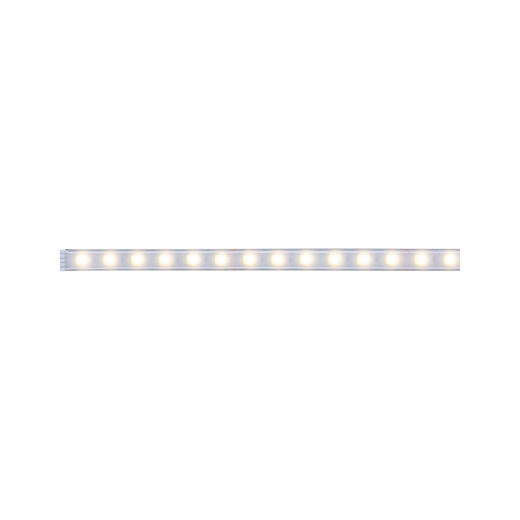 LED-Strip 70630 in Silberfarben max. 7 Watt - Silberfarben, Basics, Kunststoff (100,0cm) - Paulmann