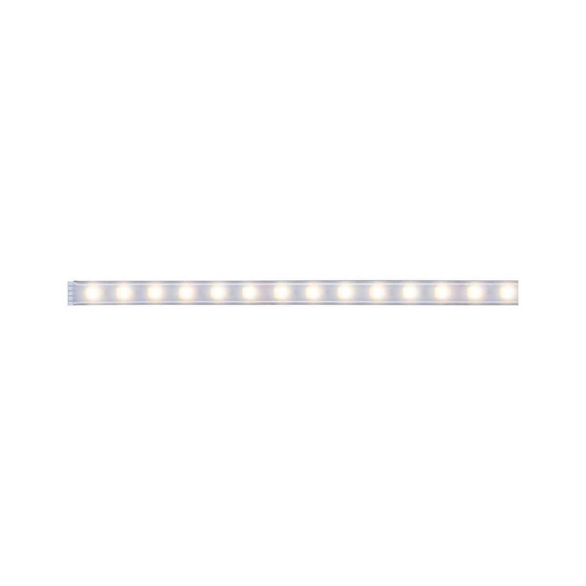 LED-Strip 70630 in Silberfarben max. 7 Watt - Silberfarben, Basics, Kunststoff (100,0cm) - Paulmann