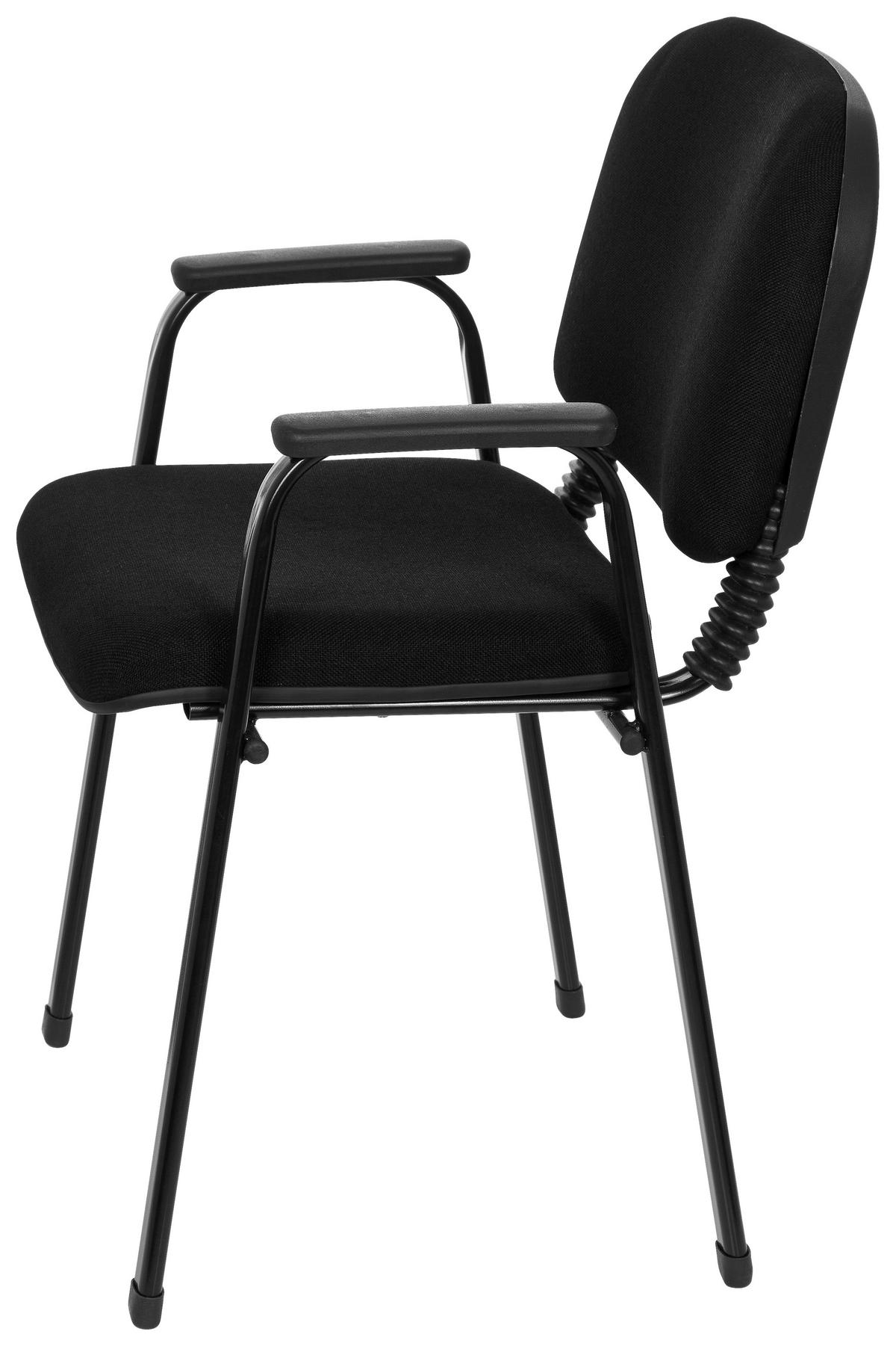 Konferenčni Stol Xt 650, Črna - črna, Basics, kovina/tekstil (55/84/42cm) - MID.YOU