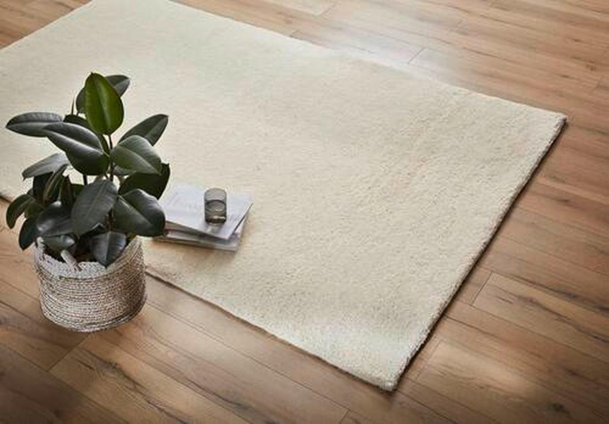 DYWAN BERBERYJSKI SIDI 15/15S UNI - kolor naturalny, Basics, tkanina ( 40/60cm) - Linea Natura