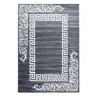 Ravno Tkana Preproga Miami, Siva, 140x200cm - siva, Design, tekstil (140/200cm) - Novel
