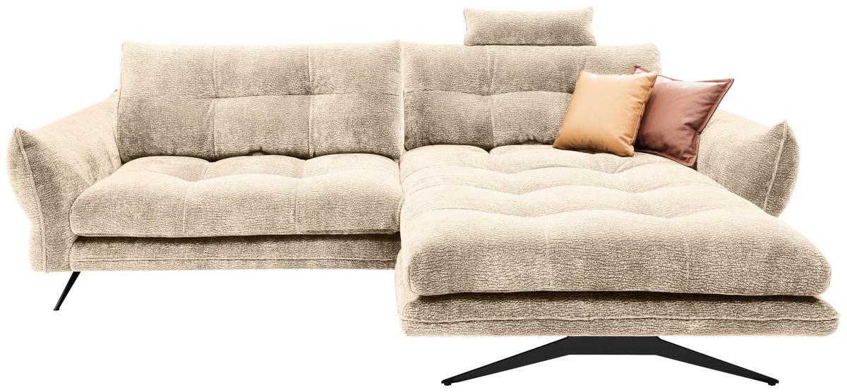 Coltar BAXTER - bej, Modern, textil (280/68-87/177cm) - Premium Living