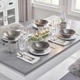 Frühstücksset persian 3-tlg. - Hellgrau/Braun, Keramik - MÖMAX modern living