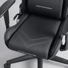 GAMINGSTOL PRINCE -EXKLUSIV- - vit/svart, Modern, textil/plast (67/126/67cm) - Dxracer