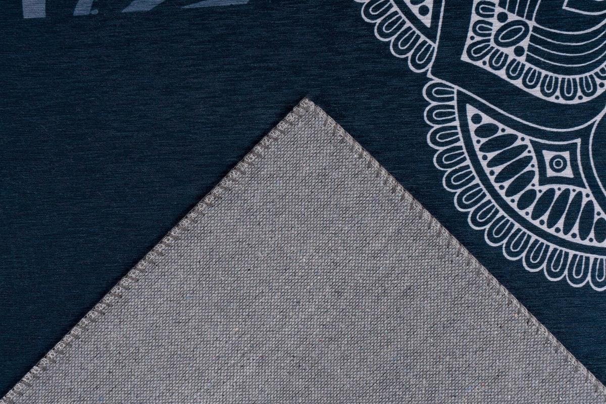 Flachwebeteppich Medley 125 Multi/blau 130x190 - Blau/Multicolor, Basics, Textil (130/190cm) - Kayoom