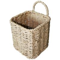 Korb Lilian in Naturfarben - Naturfarben, ROMANTIK / LANDHAUS, Papier/Metall (13/14cm) - Modern Living