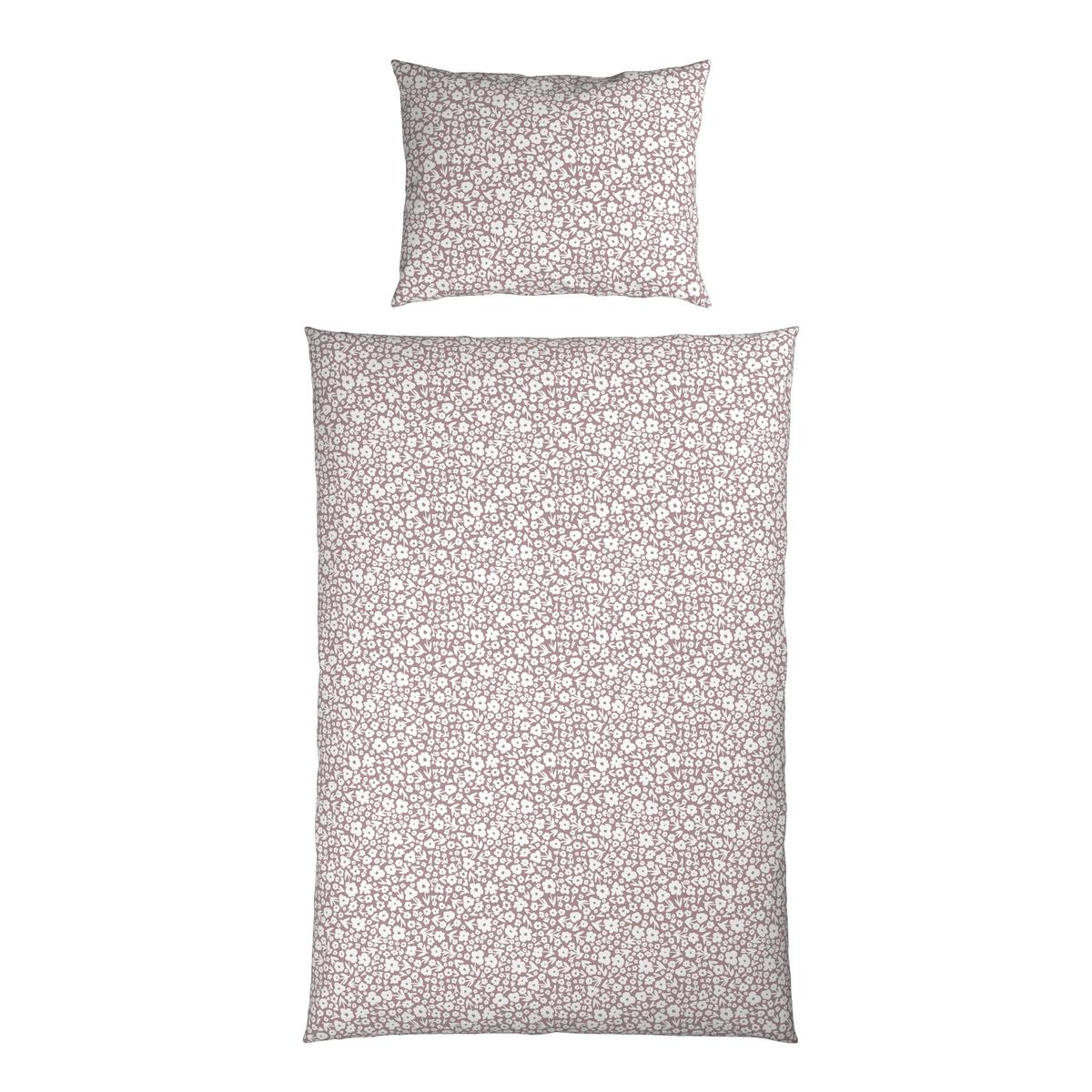 Posteljnina Millefleur - sivovijolična, Moderno, tekstil (140/200cm) - Mömax