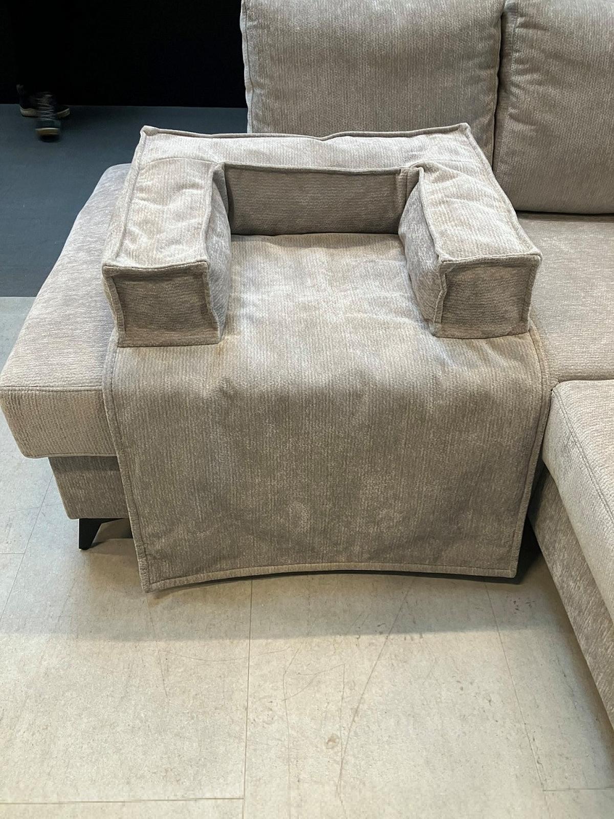 Kisállat Fekhely Kanapéra Pet Mini - világosszürke, Konventionell, textil (73/17/110cm) - Mömax