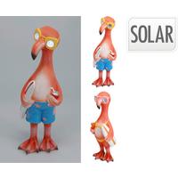 Szolárlámpa Flamingo - pink, műanyag