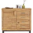 Komoda Aruba - siva/srebrna, Konvencionalno, kovina/leseni material (110/90/45cm) - Zandiara Komoda Aruba - siva/srebrna, Konvencionalno, kovina/leseni material (110/90/45cm) - Zandiara