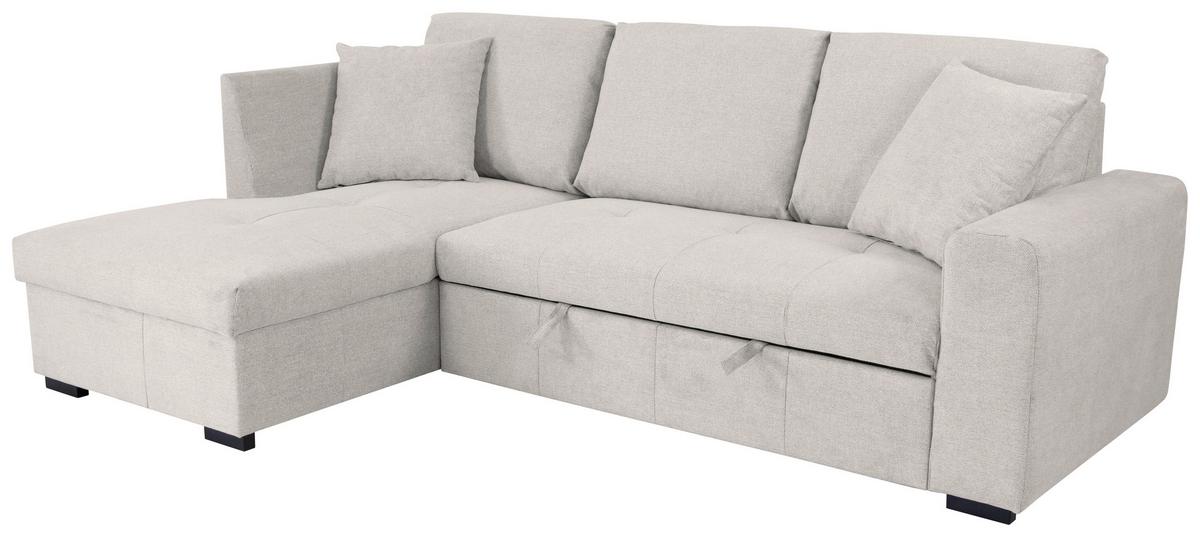 Kutna Garnitura Lukas - krem, Trend, tekstil (158/239cm) - Modern Living
